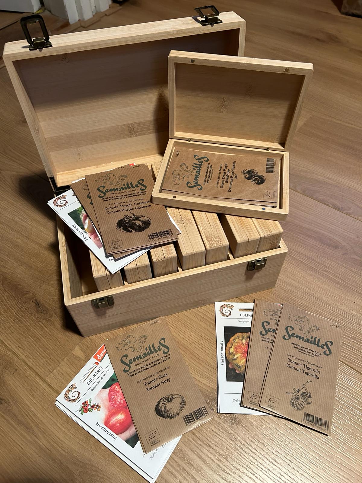 Zadenbewaarboxen