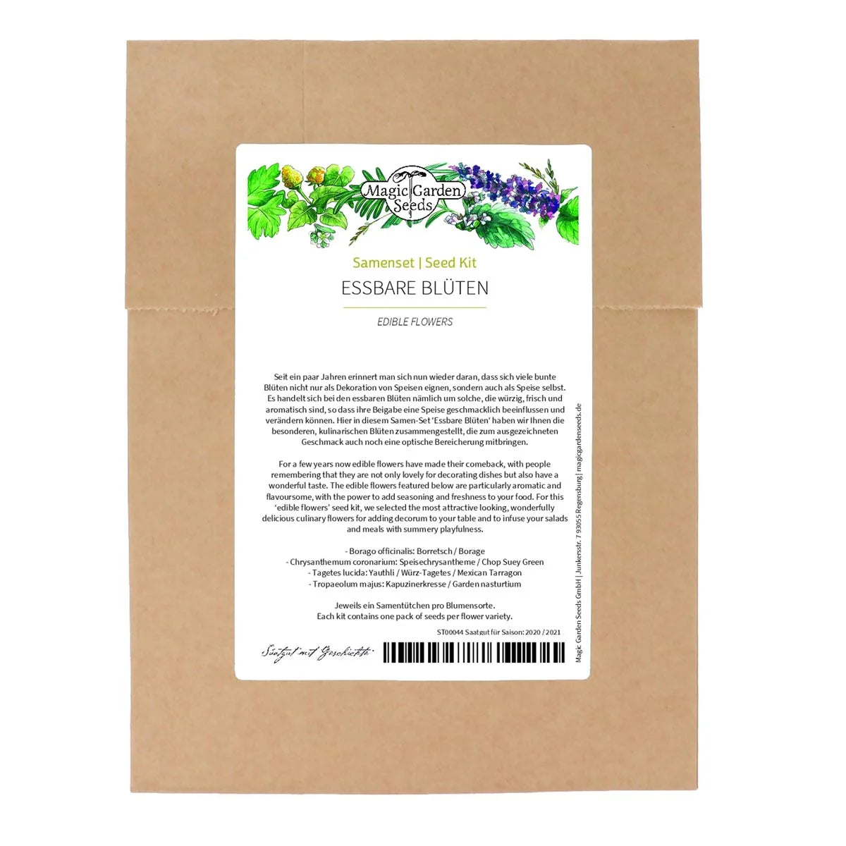 Essbare Blumenmischung - Samenset