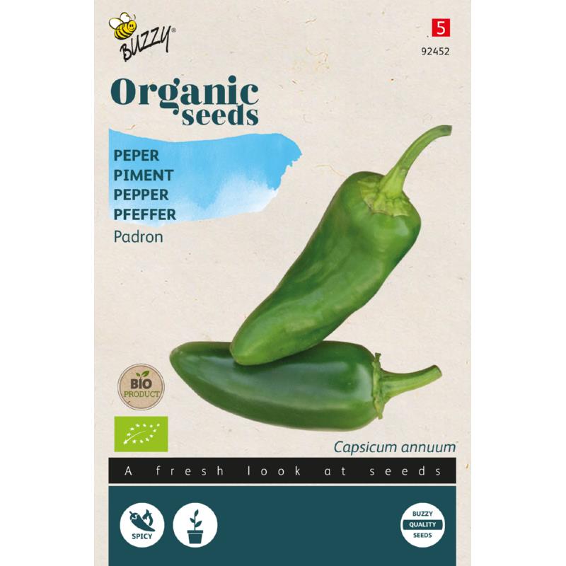 Bio-Paprika-Padron-Samen