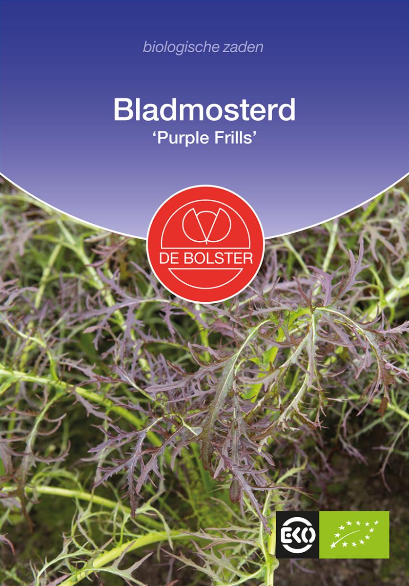 Bladmosterd ‘Purple Frills’  Biologisch - Feggies