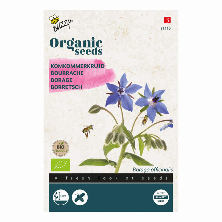 Bio-Borretsch (Gurkenkraut) Samen