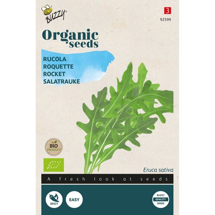 Organic Rucola zaden - Feggies