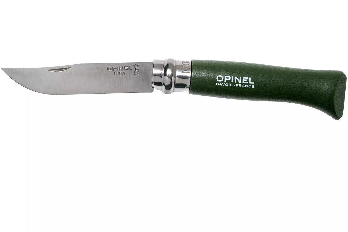 Opinel - Zakmes N°08 Khaki RVS - Feggies