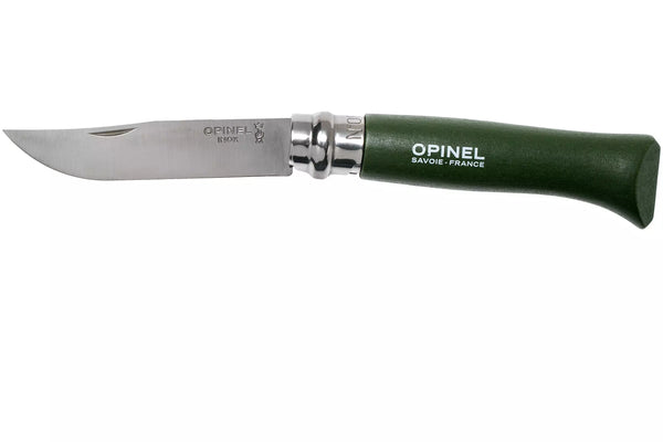 Opinel - Taschenmesser N°08 Khaki Edelstahl