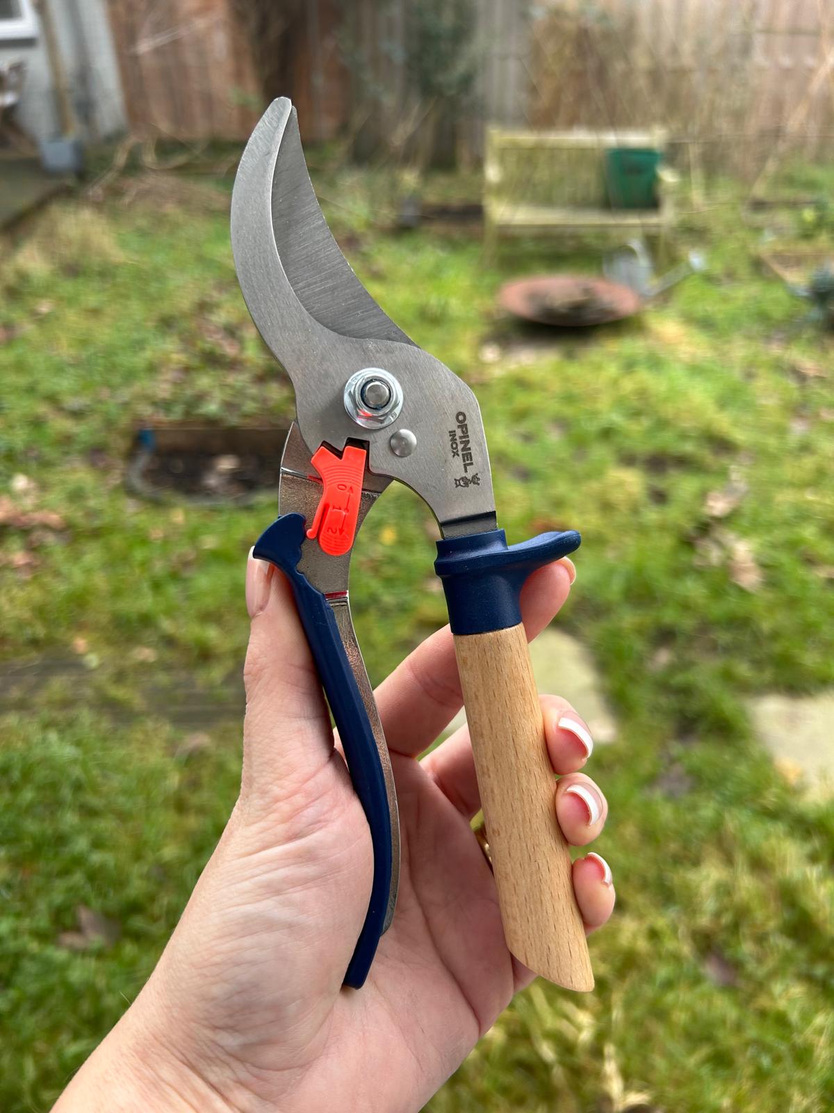 Opinel - Snoeischaar RVS/hout blauw - Feggies