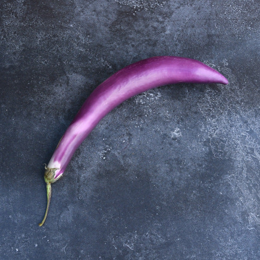 Aubergine Japanse Pickling zaden biologisch - Feggies