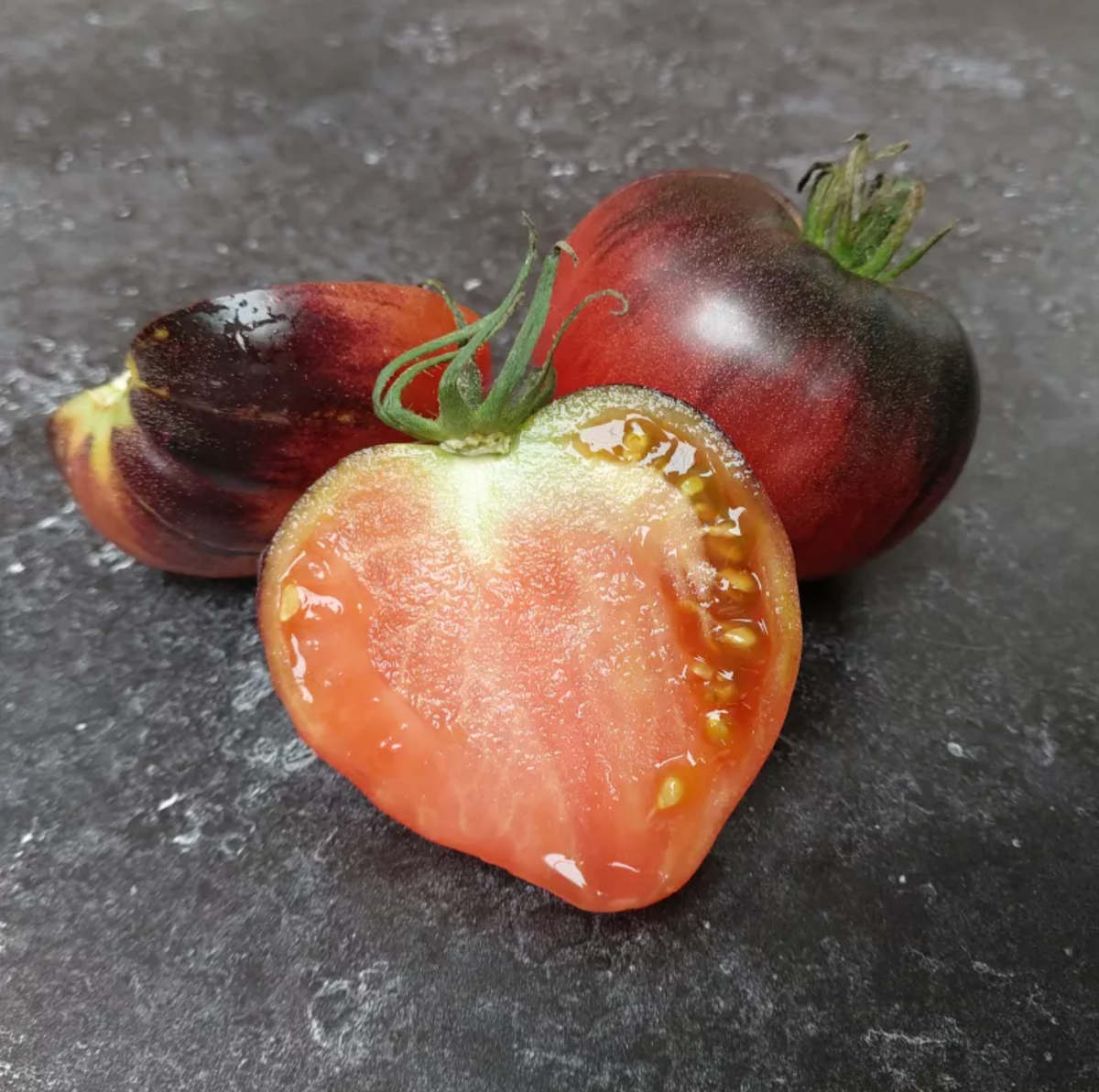 Cœur de Bœuf Blauw – biologische tomatenzaden - Feggies