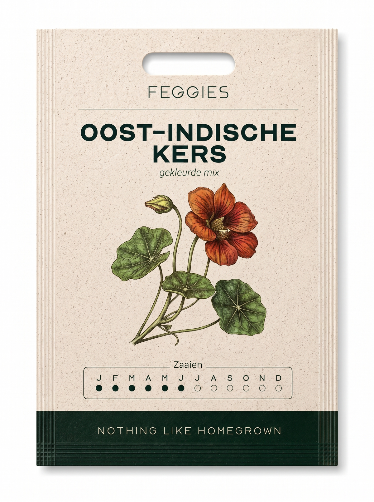 Kapuzinerkresse bunte Mischung – Bio-Blumensamen (essbar)
