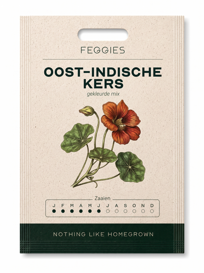 Oost-Indische kers gekleurde mix – biologische bloemzaden (eetbaar)