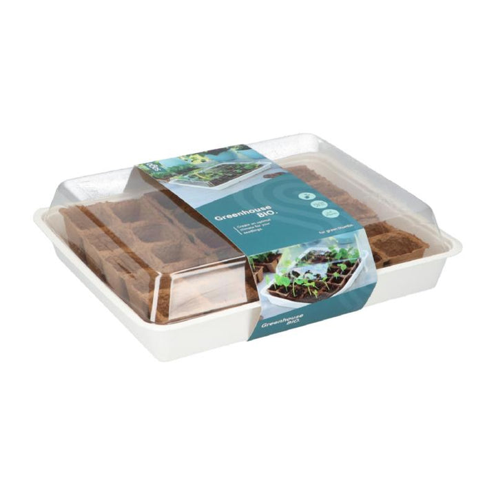 Öko-Anzuchtschale inkl. 30 Torftöpfen