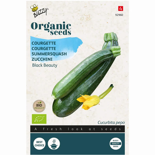 Bio-Zucchini-Samen von Black Beauty