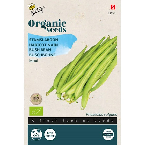 Organic Stamslabonen Maxi zaden - Feggies